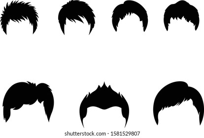 geek man hairstyles sehulties vector