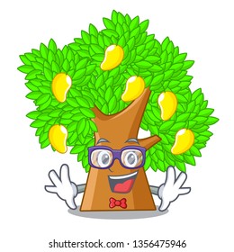 Geek mango tree in the cartoon shape