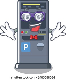 Geek parking vending machine the cartoon shape