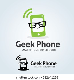 Geek Phone Logo Template