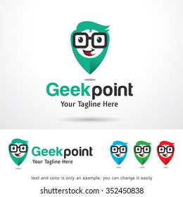Geek Point Logo Template Design Vector 