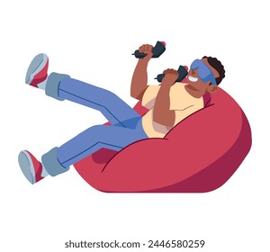 geek pride day boy illustration