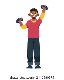 geek pride day celebration illustration