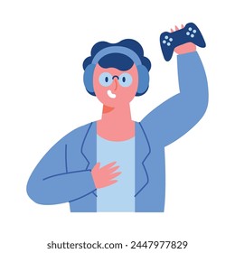 geek pride day celebration illustration