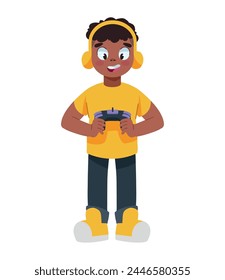 geek pride day gamer isolated design