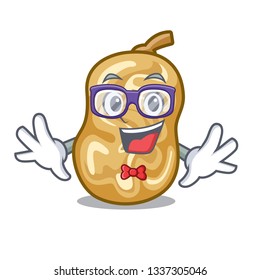 Geek raisins isolated with in the mascot