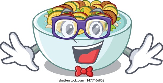 Geek ratatouille with in the character shape
