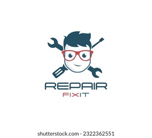  Geek Repair fix it logo