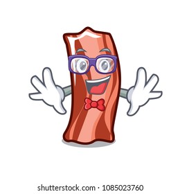 Geek ribs character cartoon style
