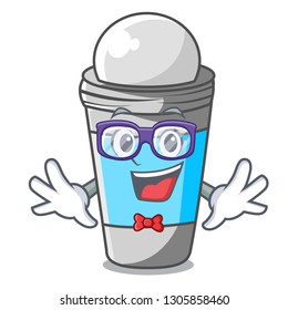 Geek roll on deodorant in cartoon bottle
