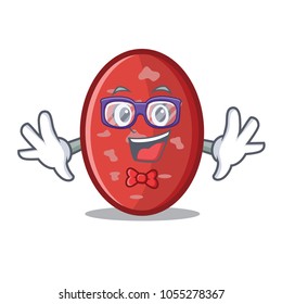 Geek salami character cartoon style