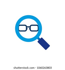 Geek Search Logo Icon Design