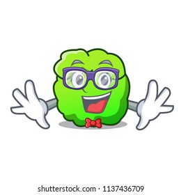 Geek shrub character cartoon style