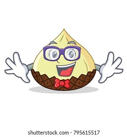 Geek snake fruit character cartoon