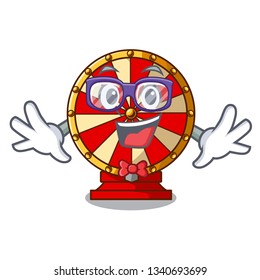 Geek spinning wheel toy isolated the character