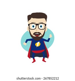 geek superhero