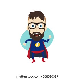 geek superhero