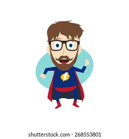 geek superhero