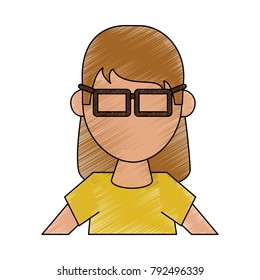 Geek woman avatar