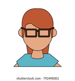 Geek woman avatar