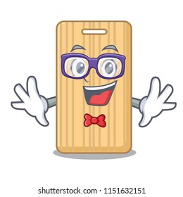Geek wooden cutting board character cartoon