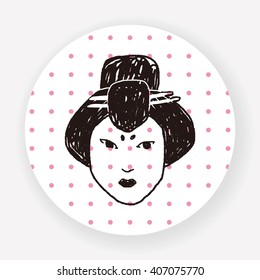 Geisha doodle