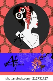 geisha. Japanese Woman