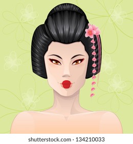 Geisha Portrait