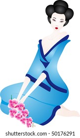 Geisha vector