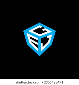 GEJ letter logo vector design, GEJ simple and modern logo. GEJ luxurious alphabet design  