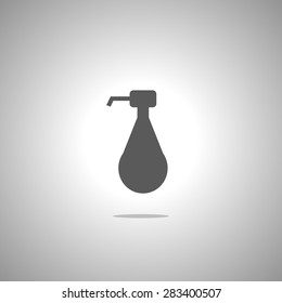 gel foam or liquid pump plastic bottle 