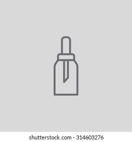 Gel, foam or liquid soap dispenser pump plastic bottle. Vector  