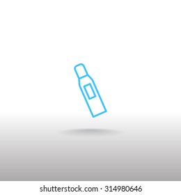 Gel, foam or liquid soap dispenser pump plastic bottle.Vector  i