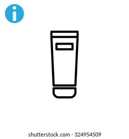 Gel, foam or liquid soap dispenser pump plastic bottle. Vector