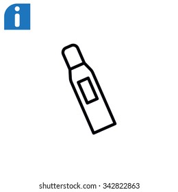 Gel, foam or liquid soap dispenser pump plastic bottle.Vector  i