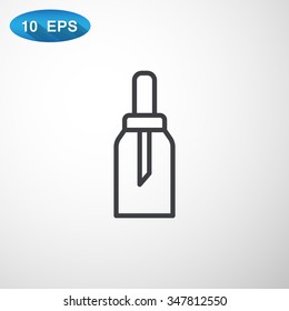 Gel, foam or liquid soap dispenser pump plastic bottle.Vector  i