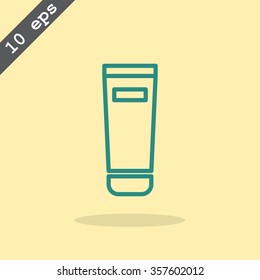 Gel, foam or liquid soap dispenser pump plastic bottle.Vector  i