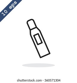 Gel, foam or liquid soap dispenser pump plastic bottle.Vector