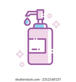 Diseño de iconos de gel en cuatro colores de variación