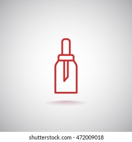Gel icon Flat.