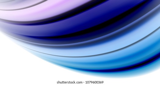 Gel jelly fluid flowing liquid rainbow style colours, wave abstract background, modern minimal colorful design. Vector illustration