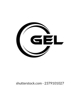 GEL Logo Design, Inspiration for a Unique Identity. Modern Elegance and Creative Design. Watermark Your Success with the Striking this Logo.