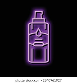 gel moisturizers cream neon light sign vector. gel moisturizers cream illustration