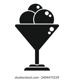 Gelato pop swirl icon simple vector. Ice cream dessert. Summer frozen product