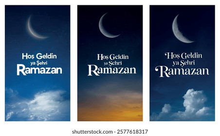 hoş geldin ya şehri ramazan. Hoşgeldin ramazan-ı şerif. Translation: Welcome, oh city of Ramadan.