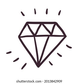 gema, diamante, doodle, carat, caro, princesa, chispa, valioso, brillante, brillante, brillante, excelente, precioso, gráfico, joya, lujo, rico, tesoro, riqueza, dibujo, elección, piedra de gema, especial, aislado
