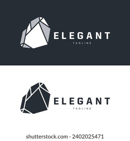 Gem Diamond Template Illustration Gemstone Logo Design Line