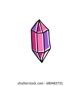 gem doodle icon