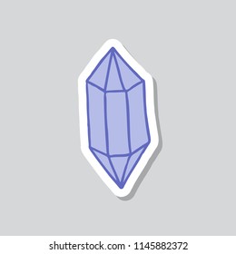gem doodle sticker icon