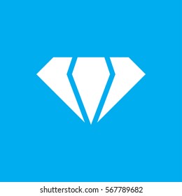 gem icon. illustration isolated vector sign symbol
